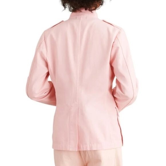 Alex Mill Officer Cotton Jacket in Pink M NWT - Picture 11 of 11